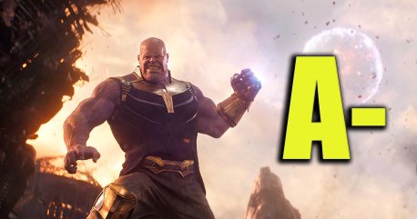 infinity war rating poster