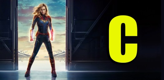 Captain Marvel Rating Poster